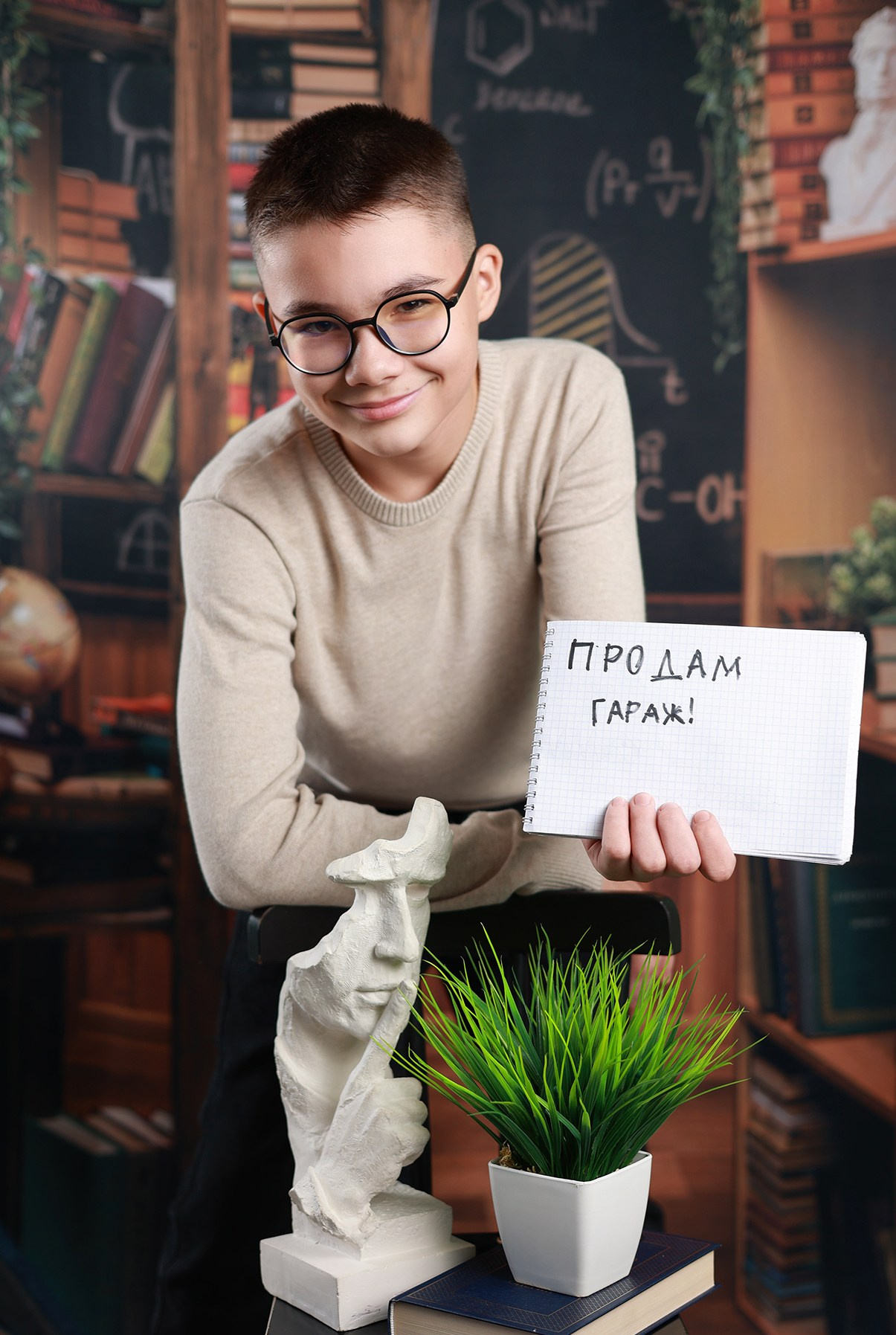 Кабинет. Выпускные альбомы в Иваново в детский сад и школу. Александр и Светлана Янкины