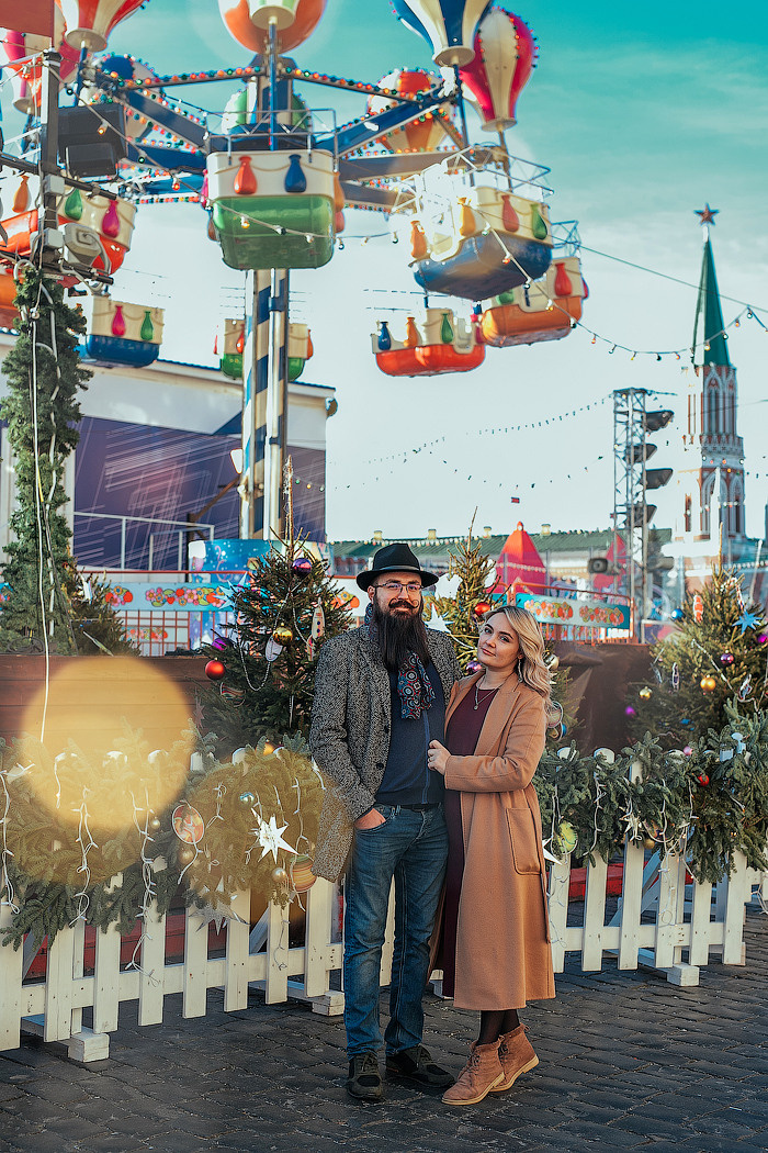 НОВОГОДНЯЯ МОСКВА. Выпускные альбомы, Татьяна Дёмина, Школьный фотограф, Москва