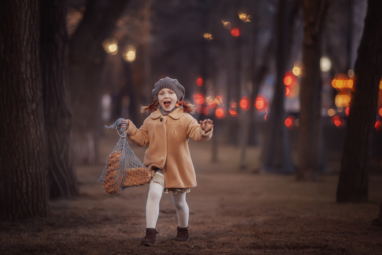 Ангелина, за хлебом. Семейный фотограф в Москве Марина Петра