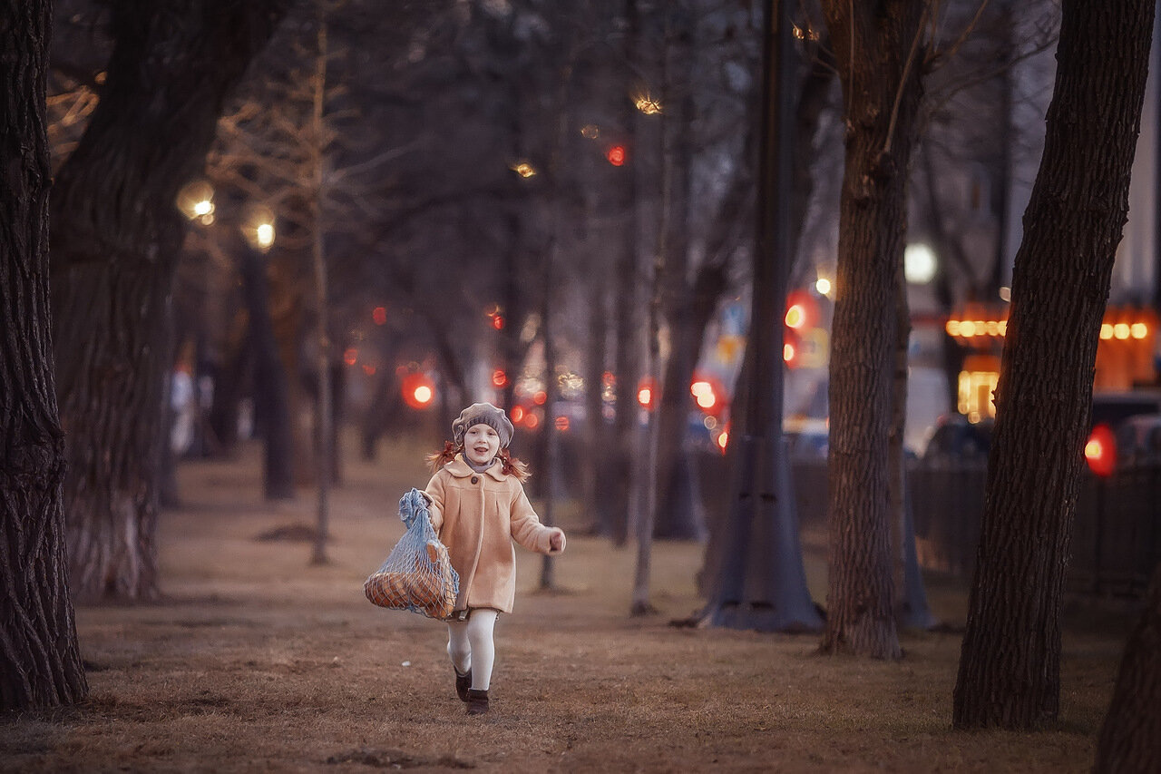 Ангелина, за хлебом. Семейный фотограф в Москве Марина Петра