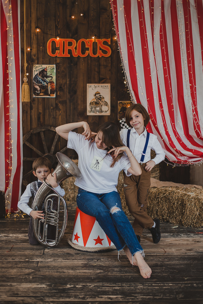 Цирк. Семейный фотограф Николаева Ольга