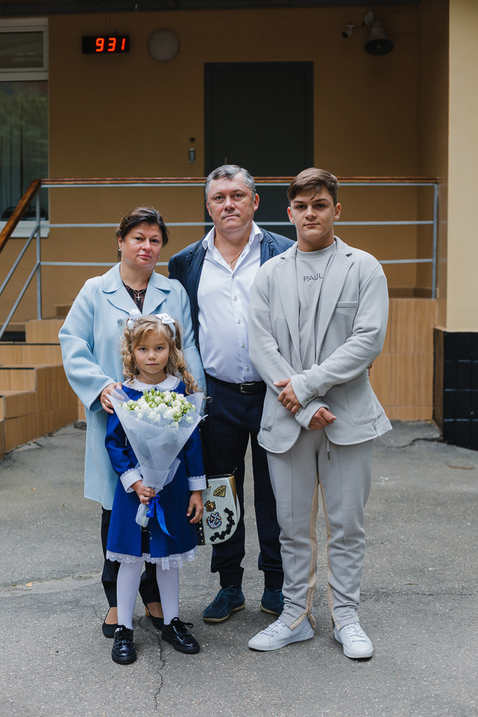 1 сентября. Семейный фотограф Николаева Ольга