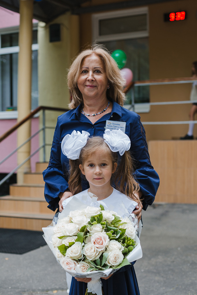 1 сентября. Семейный фотограф Николаева Ольга