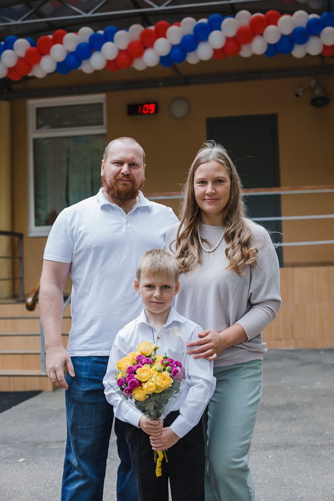 1 сентября. Семейный фотограф Николаева Ольга