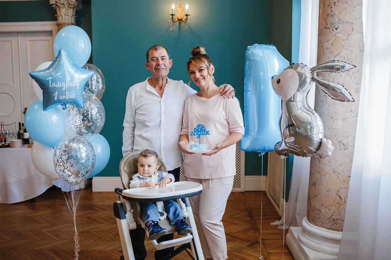 Тимуру годик. Семейный фотограф Николаева Ольга