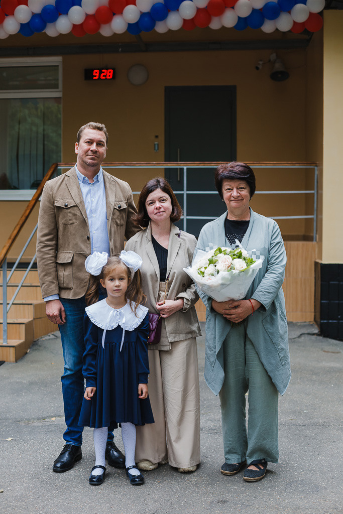 1 сентября. Семейный фотограф Николаева Ольга