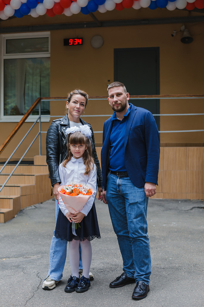 1 сентября. Семейный фотограф Николаева Ольга