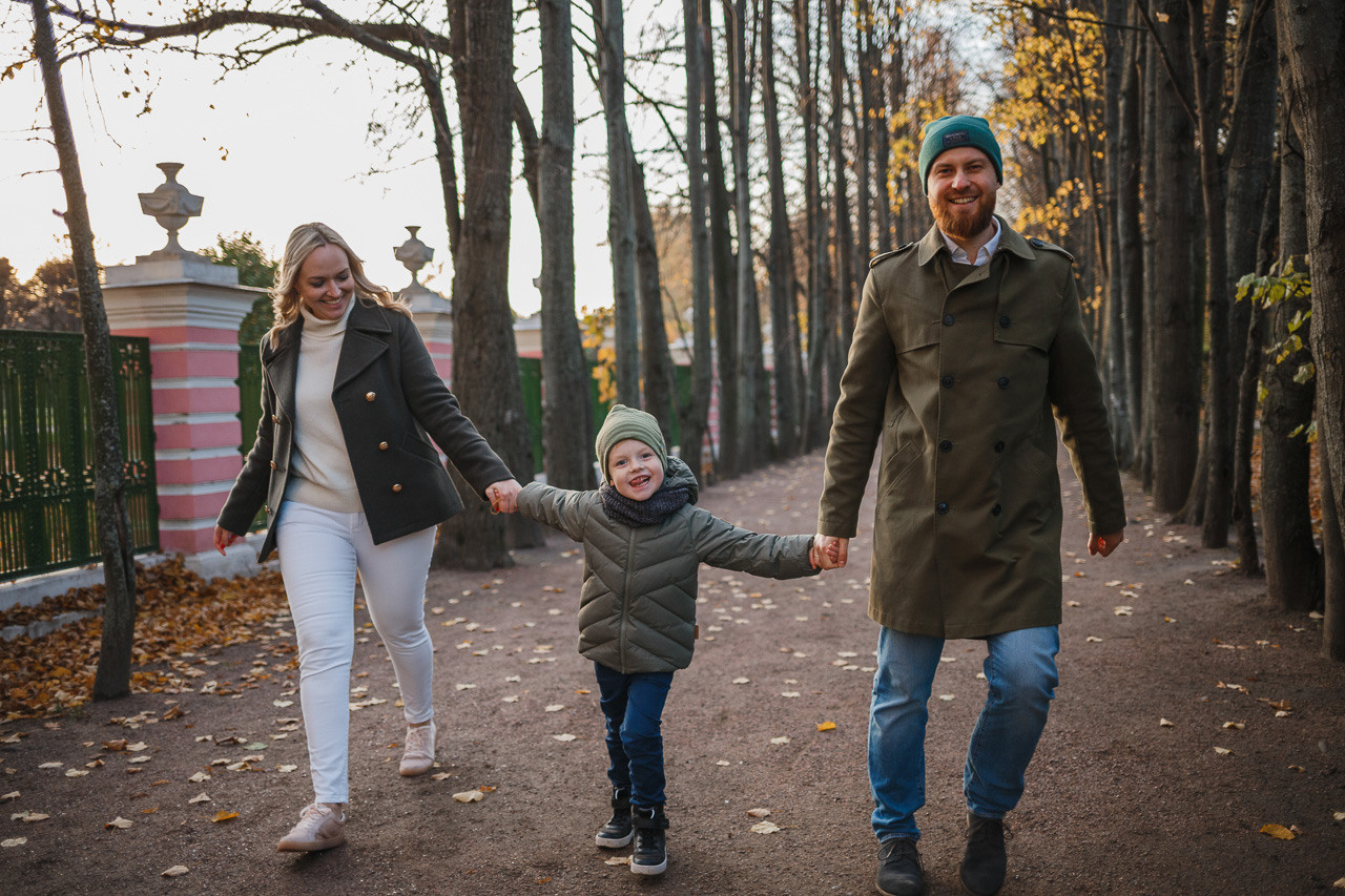 Андрей, Юля, Миша. Семейный фотограф Николаева Ольга