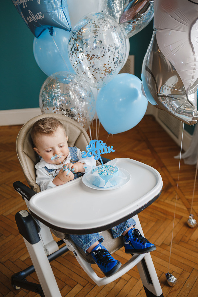 Тимуру годик. Семейный фотограф Николаева Ольга