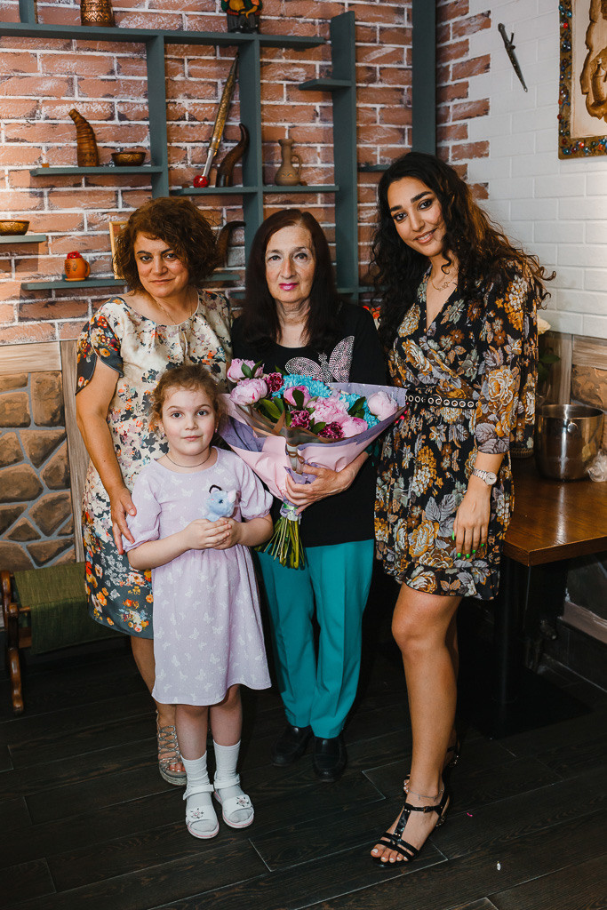 Юбилей Жанны 70. Семейный фотограф Николаева Ольга