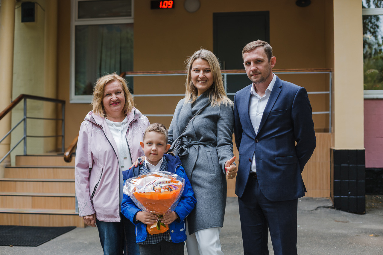 1 сентября. Семейный фотограф Николаева Ольга