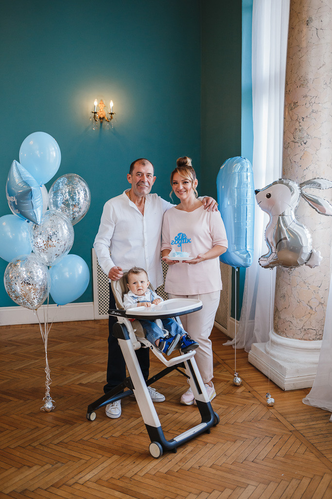 Тимуру годик. Семейный фотограф Николаева Ольга