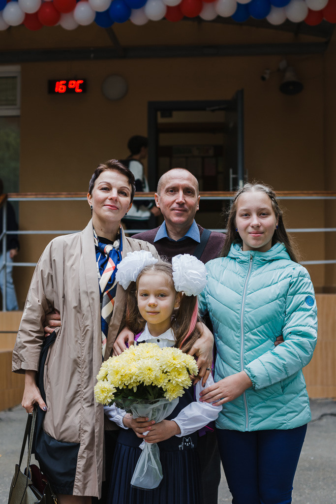 1 сентября. Семейный фотограф Николаева Ольга
