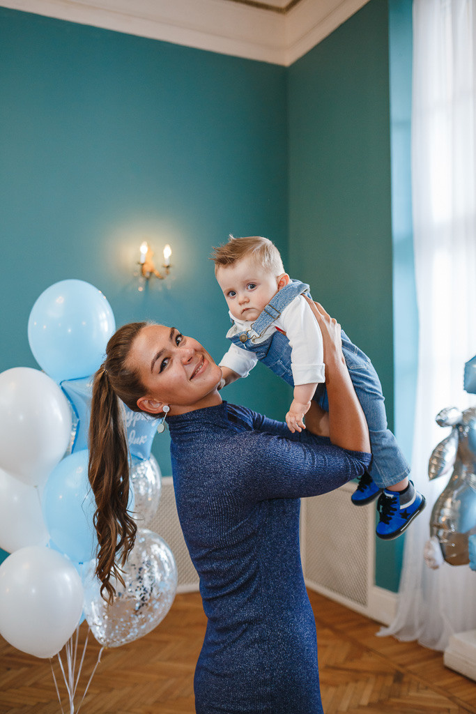 Тимуру годик. Семейный фотограф Николаева Ольга