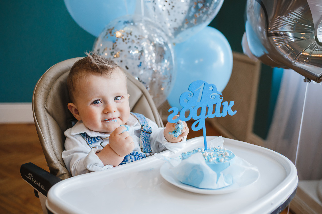 Тимуру годик. Семейный фотограф Николаева Ольга