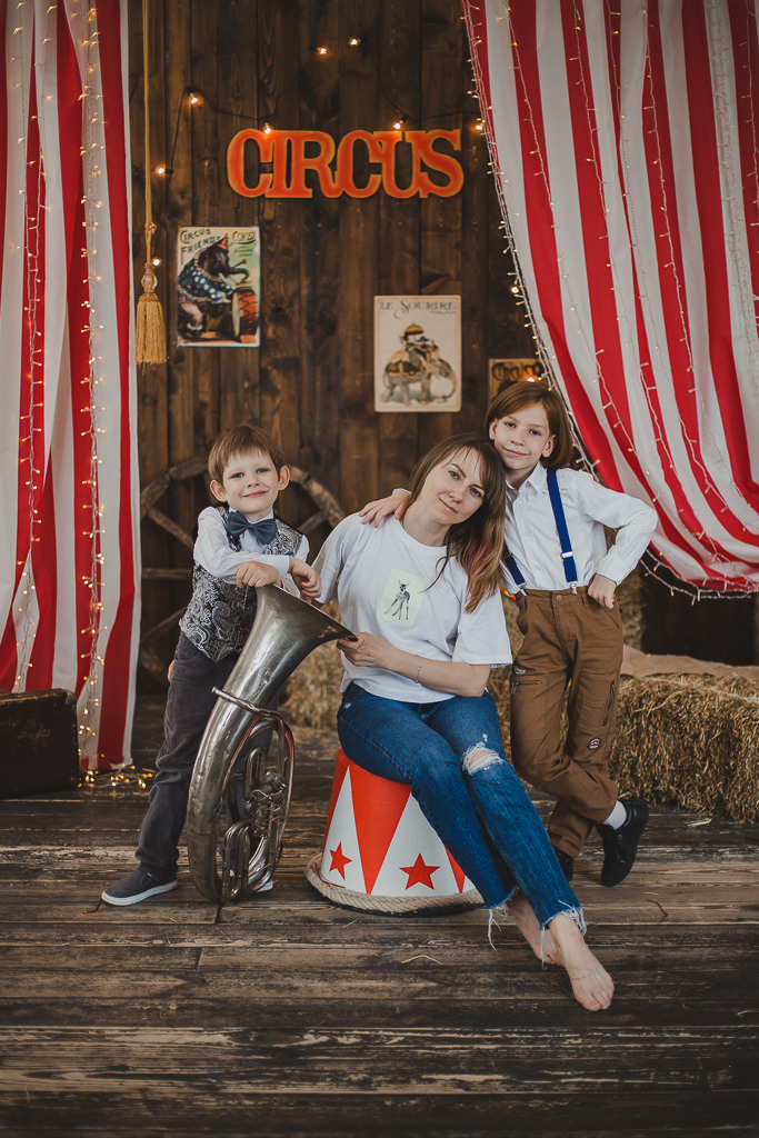 Цирк. Семейный фотограф Николаева Ольга