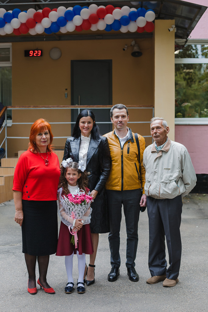 1 сентября. Семейный фотограф Николаева Ольга