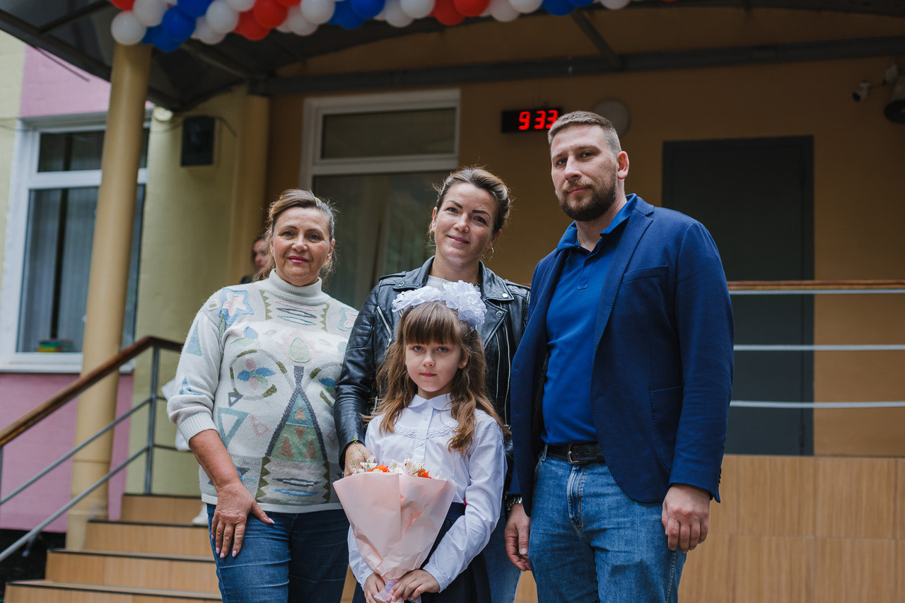 1 сентября. Семейный фотограф Николаева Ольга