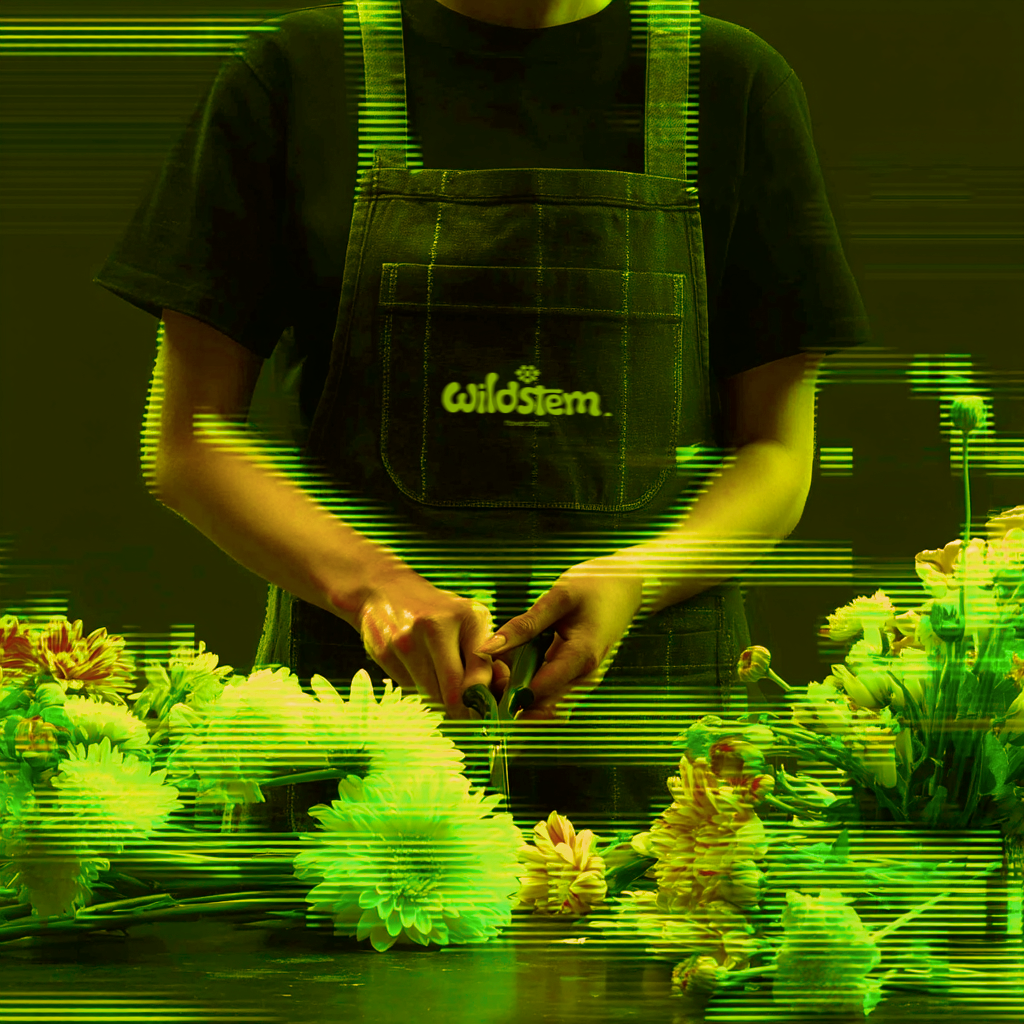 Wildstem — студия флористики. Лина Ивахник, графический и бренд — дизайнер