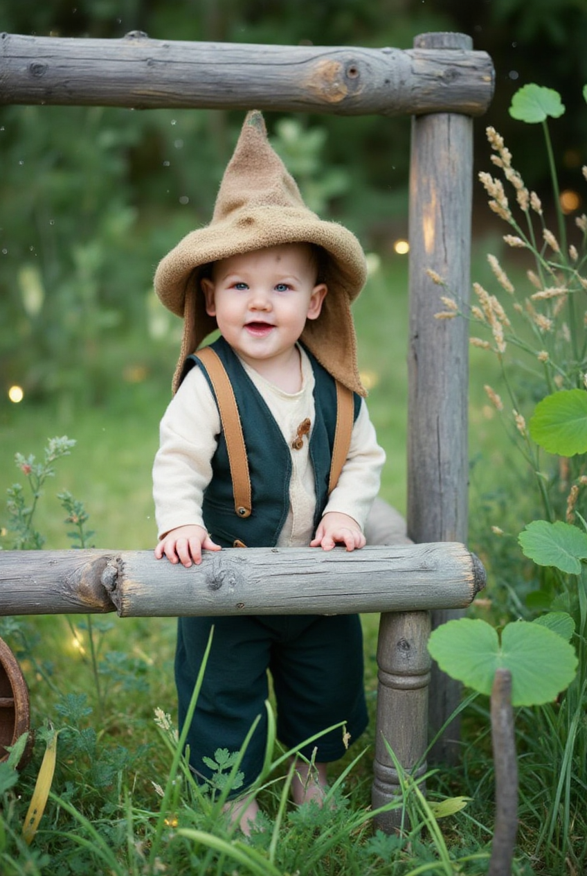 Фотосессия в Сказочном Лесу. Детская Фотостудия ГОДОВАСИКИ в Санкт-Петербурге фотосесия на годик