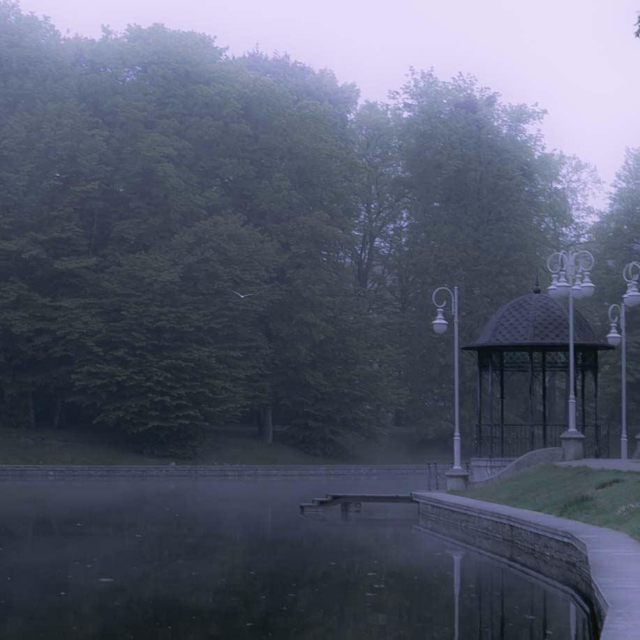 Пейзажи и город