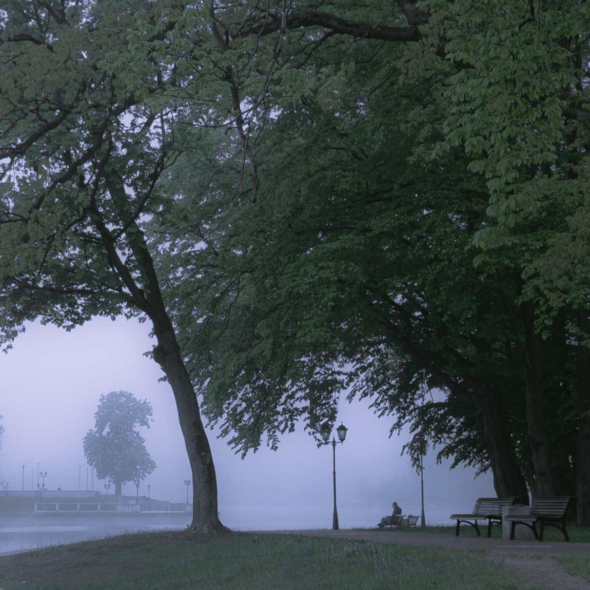 Пейзажи и город