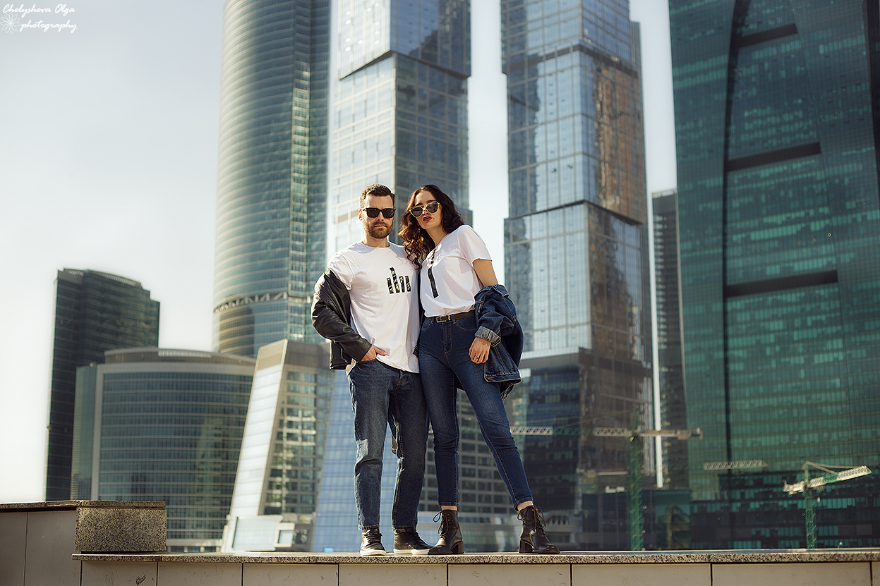 Москва Сити  небоскребы фотосесссия. Будуарный и женский портретный фотограф Москва