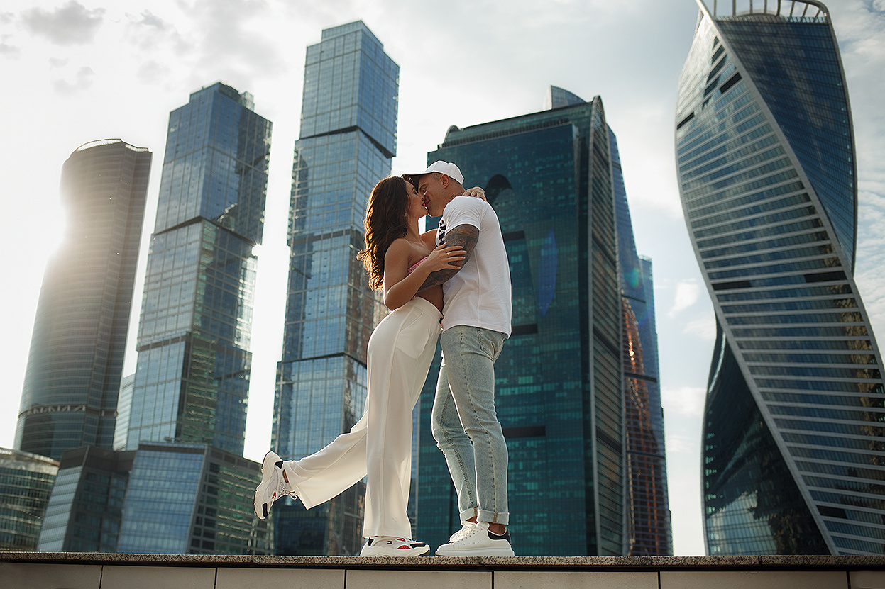 Москва Сити  небоскребы фотосесссия. Будуарный и женский портретный фотограф Москва