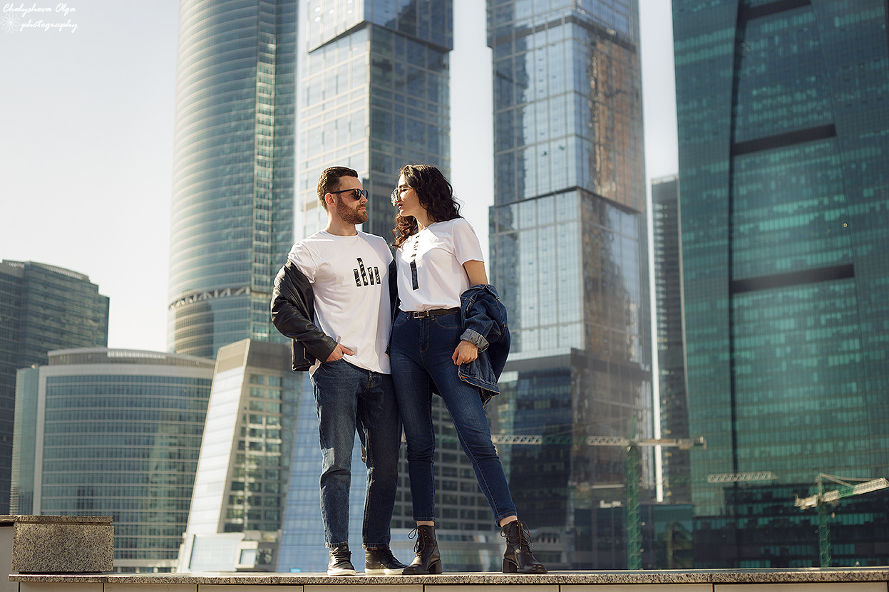 Москва Сити  небоскребы фотосесссия. Будуарный и женский портретный фотограф Москва