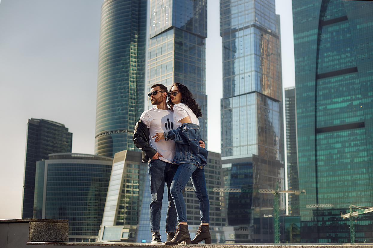 Москва Сити  небоскребы фотосесссия. Будуарный и женский портретный фотограф Москва