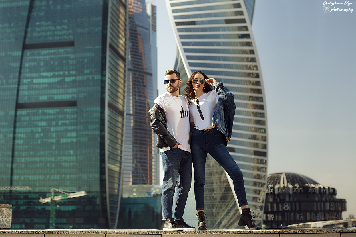 Москва Сити  небоскребы фотосесссия. Будуарный и женский портретный фотограф Москва