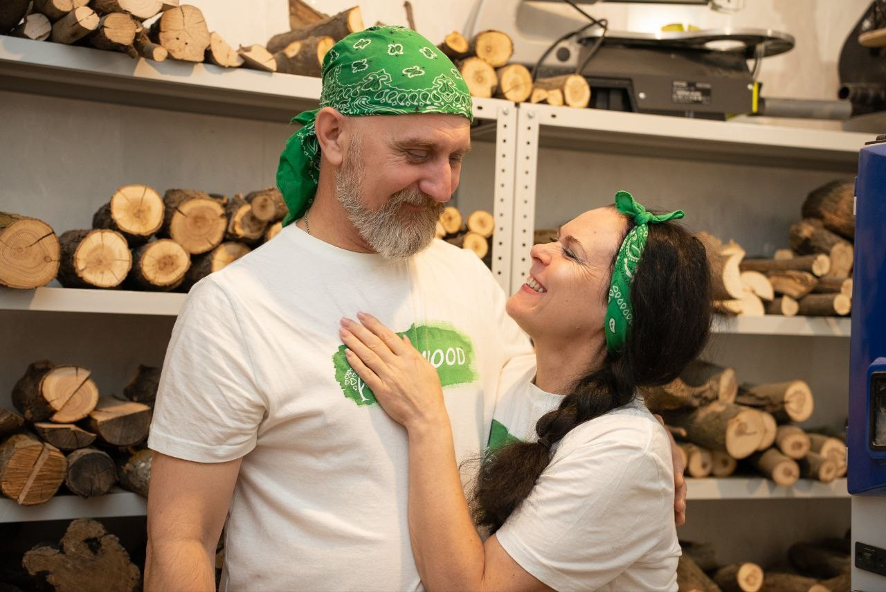 Съемка для мастерской «LIFEforWOOD» 📸+🎬. Видеограф / Фотограф  — Яна Спащанская