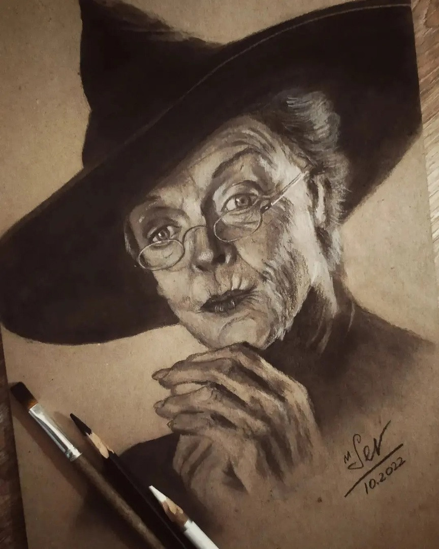 рисунок углем , пастельные карандаши пастель портрет углем уголь