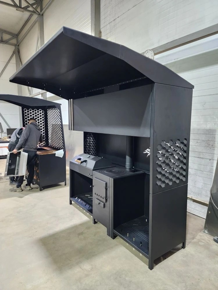 «Вектор» мангальная зона. Купить / заказать мангал для дома в Краснодаре от производителя «Дарбин»