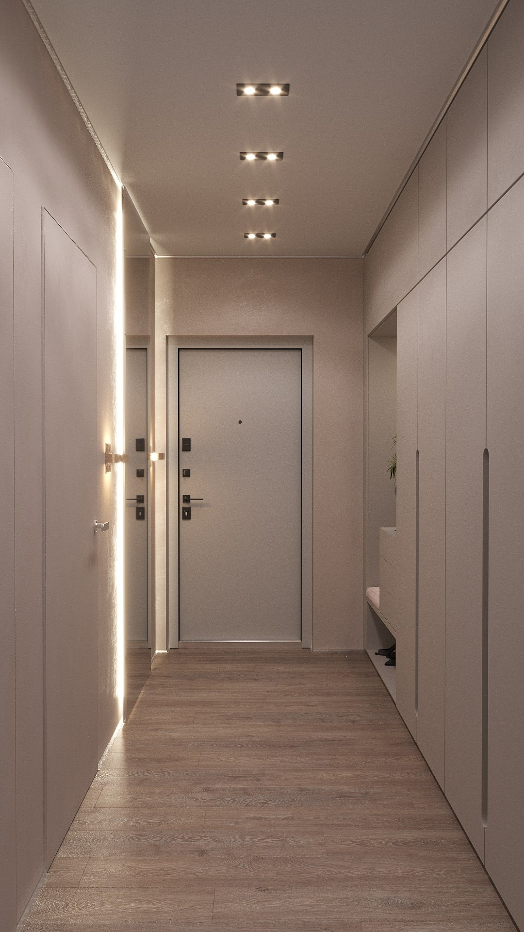 ЖК ACADEM Riverside 66 м². БК студия дизайна интерьера