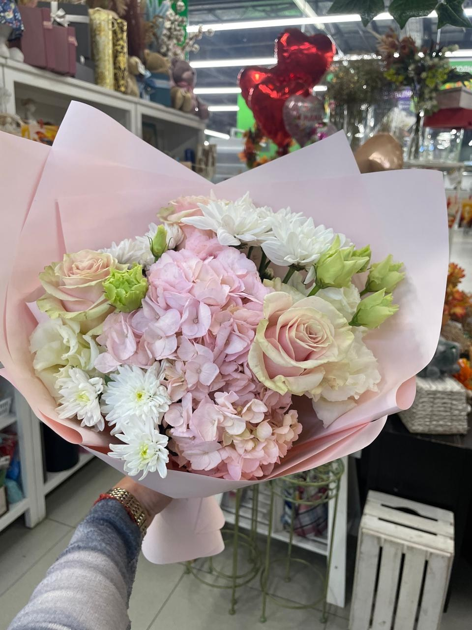 Букет утренний. Флористика от Татьяны Севостьяновой