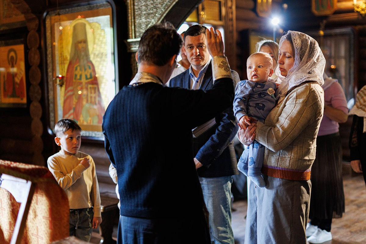 — Таинство Крещения. Детский и семейный фотограф Домодедово