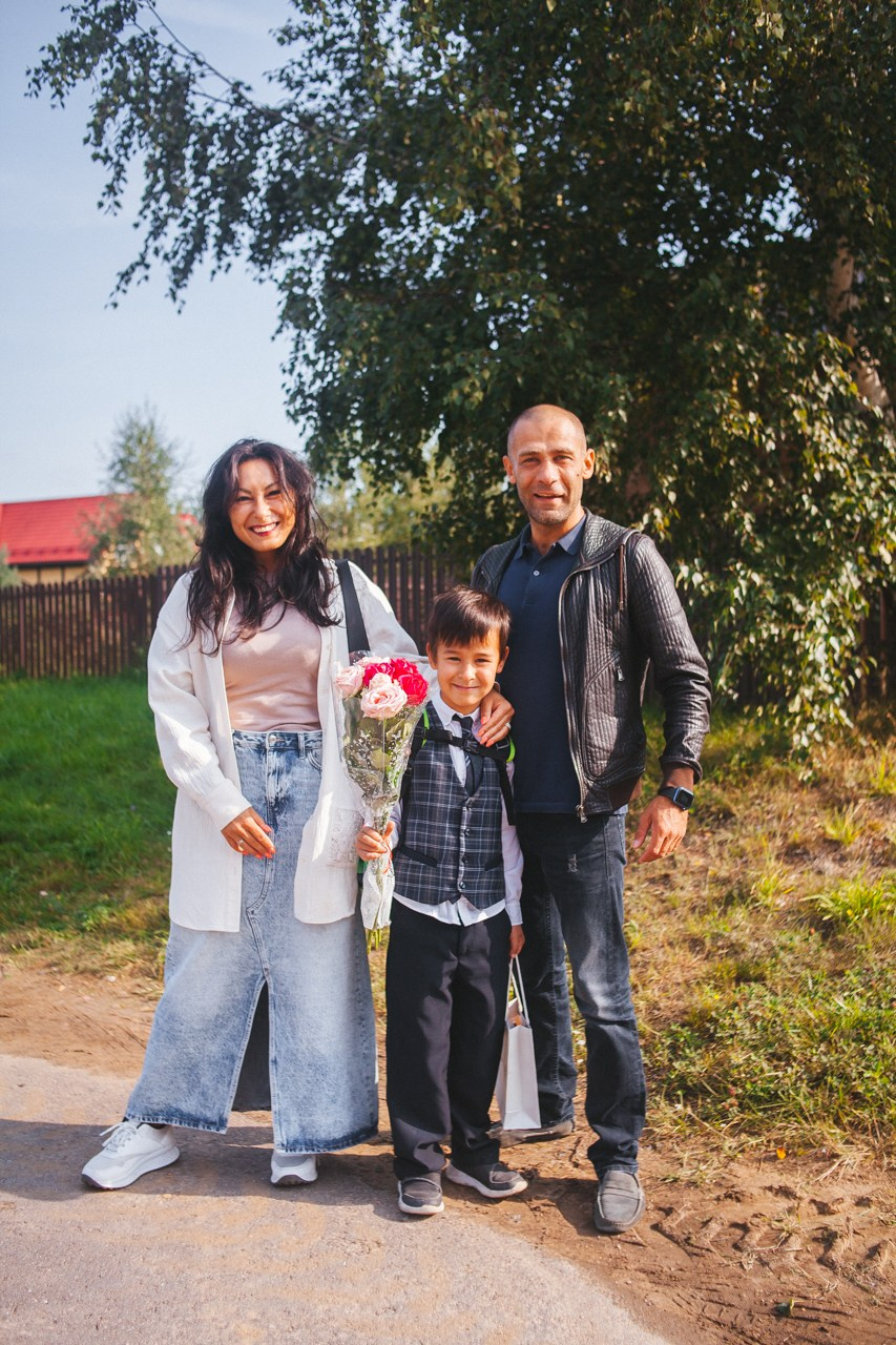 1 сентября в «Квадратике». Семейный фотограф во Всеволожске и Санкт-Петербурге Юлия Капустина