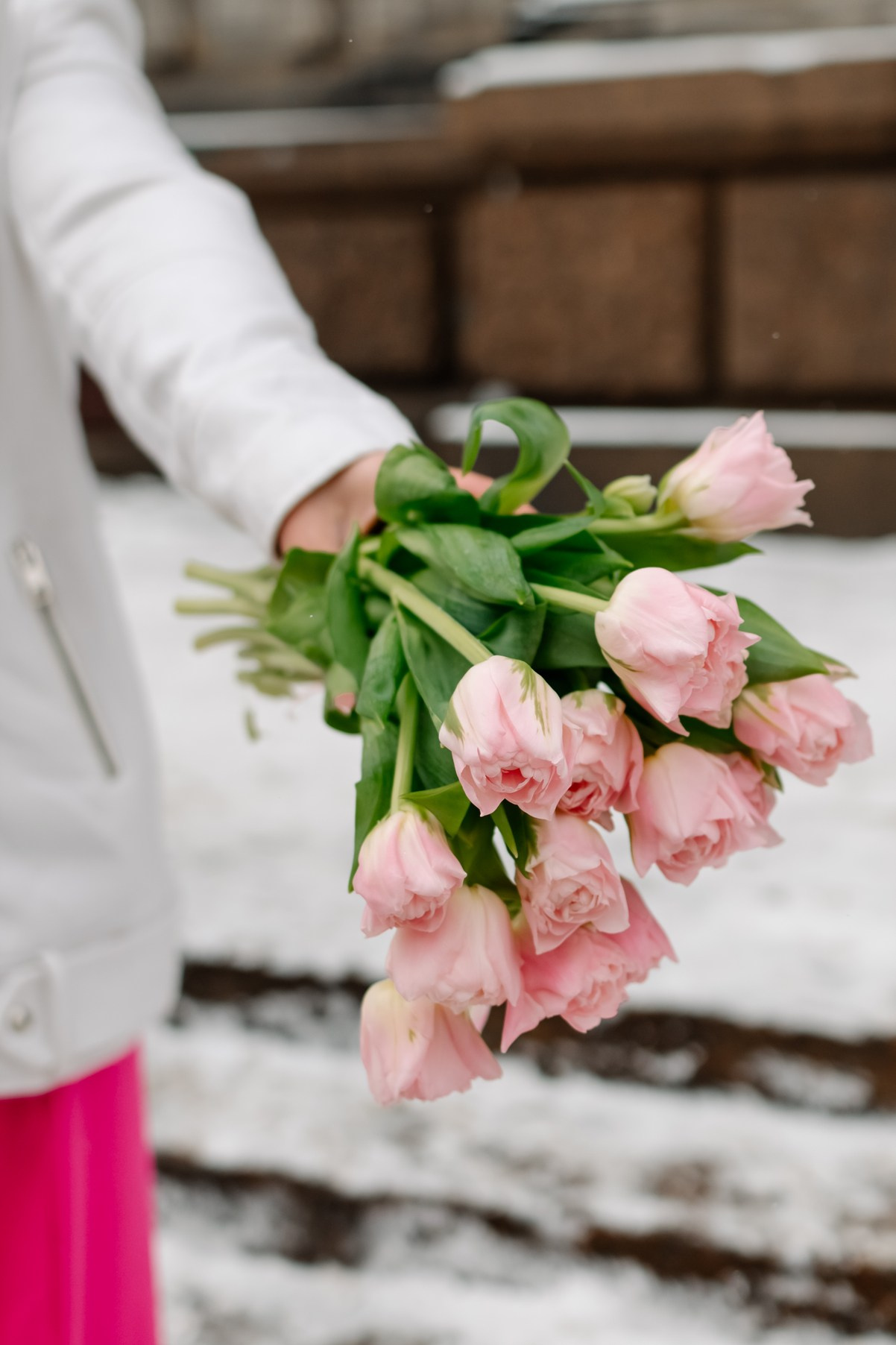 Юля с тюльпанами. Свадебный и сеейный фотограф в Санкт-Петербурге Елена Худякова