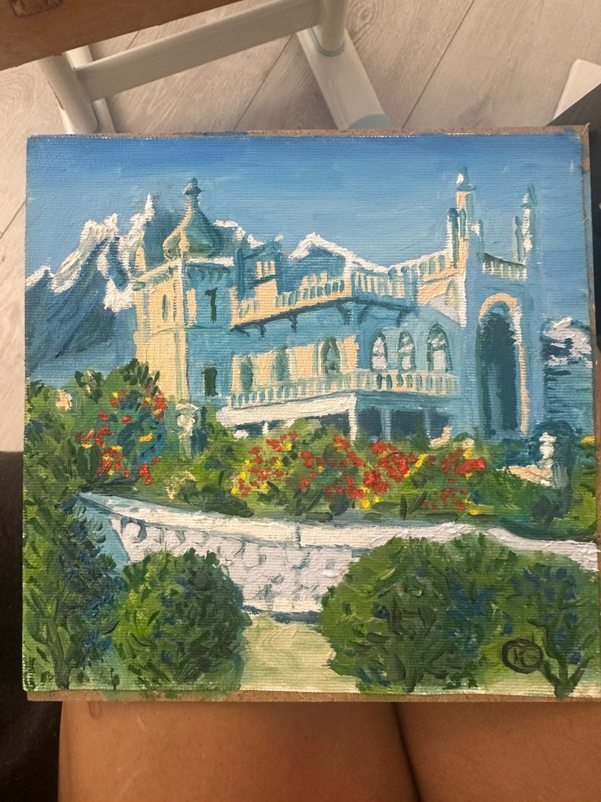 Крымский пейзаж. Продажа картин маслом на холсте в г. Ялта