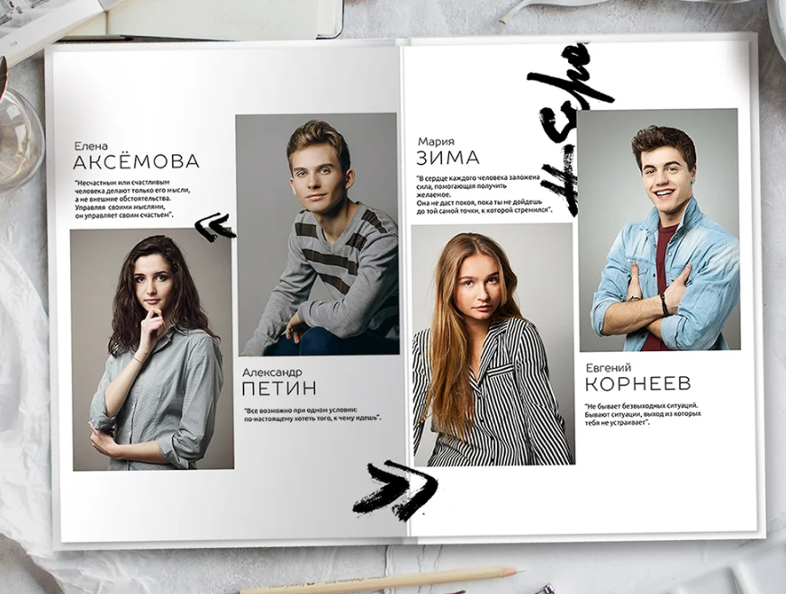 Фотоальбомы для старших классов выпускников. Выпускные фотоальбомы и папки для школ и садиков в Челябинске