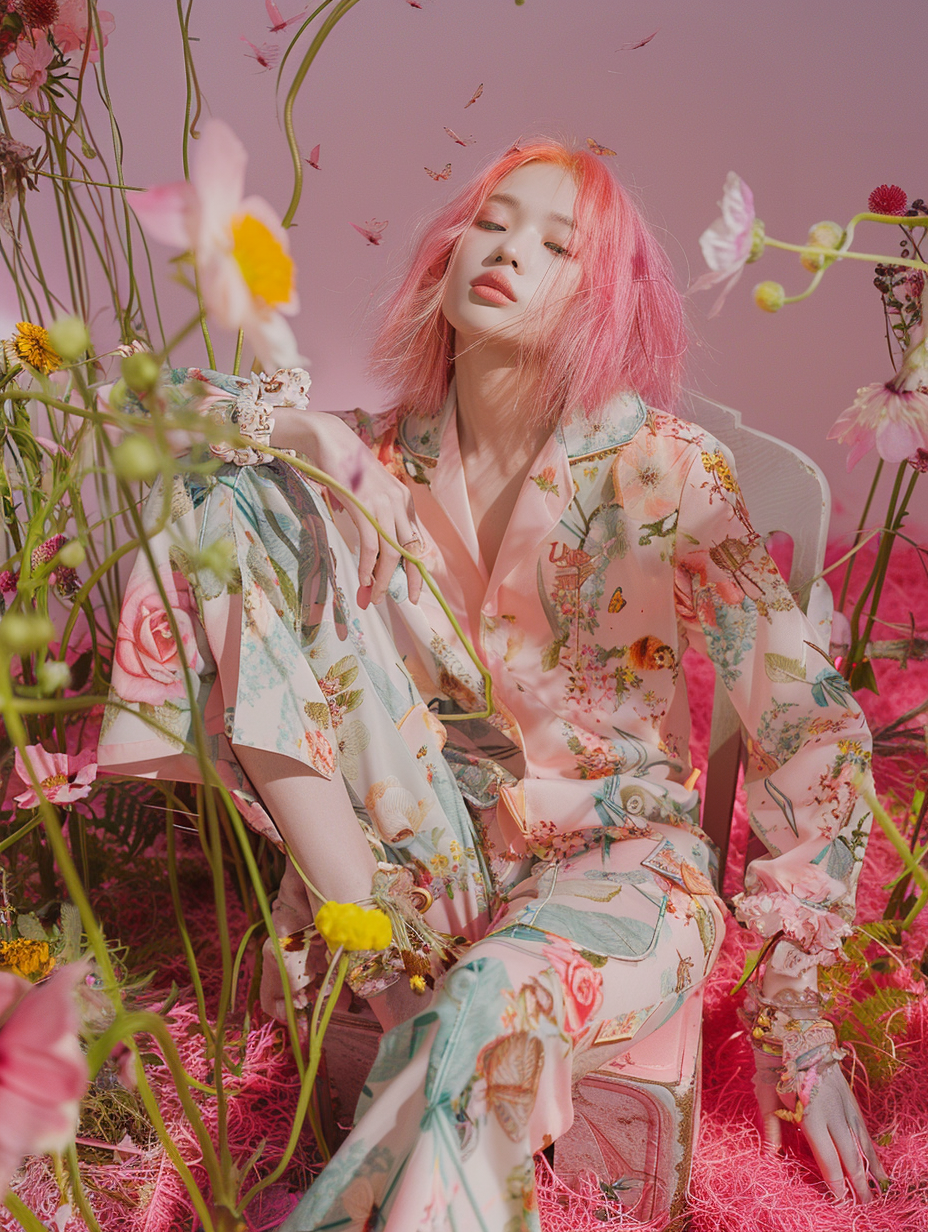 Цветы. AI художник и фотограф Ольга Косина