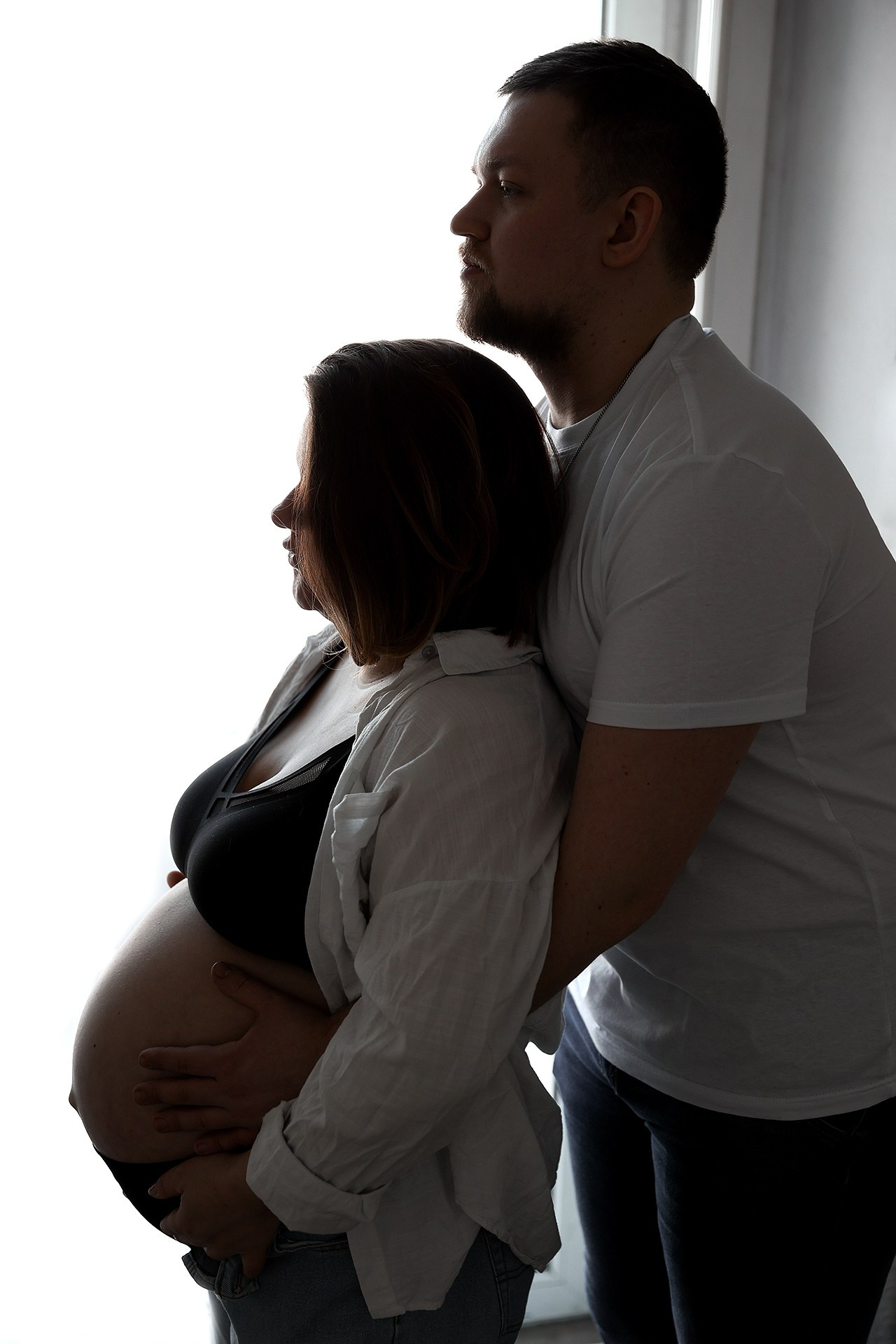 Парная фотосессия беременности в Санкт-Петербурге