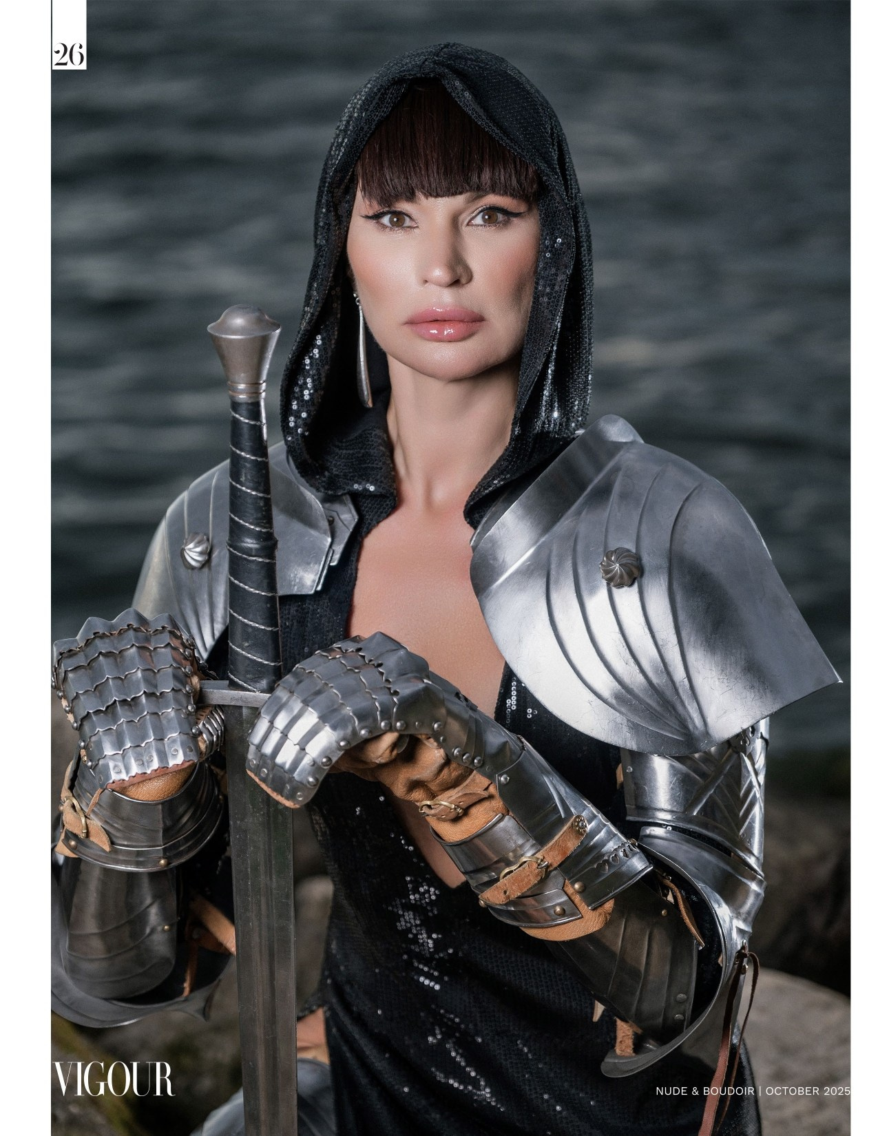 Knight girl. Portrait photographer in Minsk Slava Potalakh