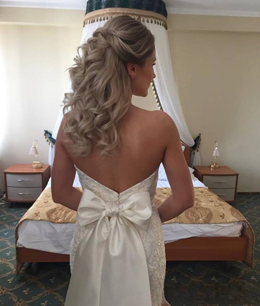 Свадебные образы. Прически и макияж на свадьбу, фотосессию, корпоратив от стилиста Кандаловой Елены в Москве, Домодедово