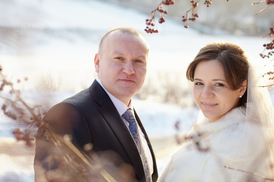 Олег и Екатерина. Зима. Фотограф Татьяна Малушкина