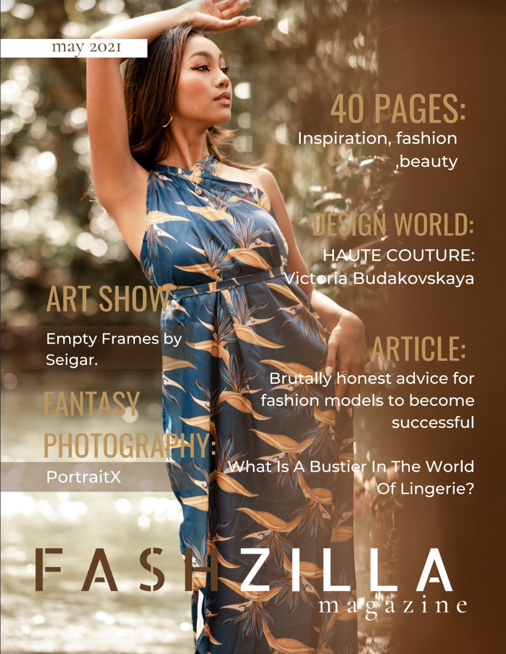 Fashzilla magazine | Interview. MARIA SOKOLOVA