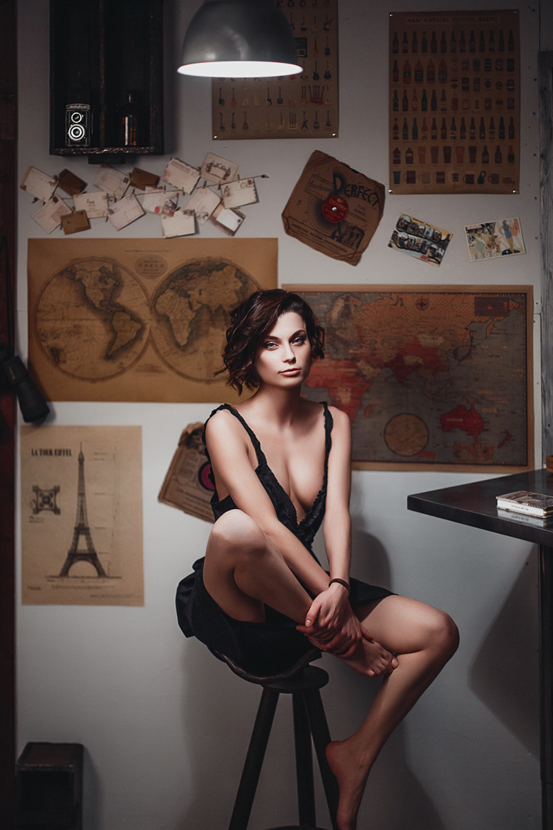 СТУДИЙНАЯ СЪЁМКА. Портретный фотограф Микаэлла Сперанская