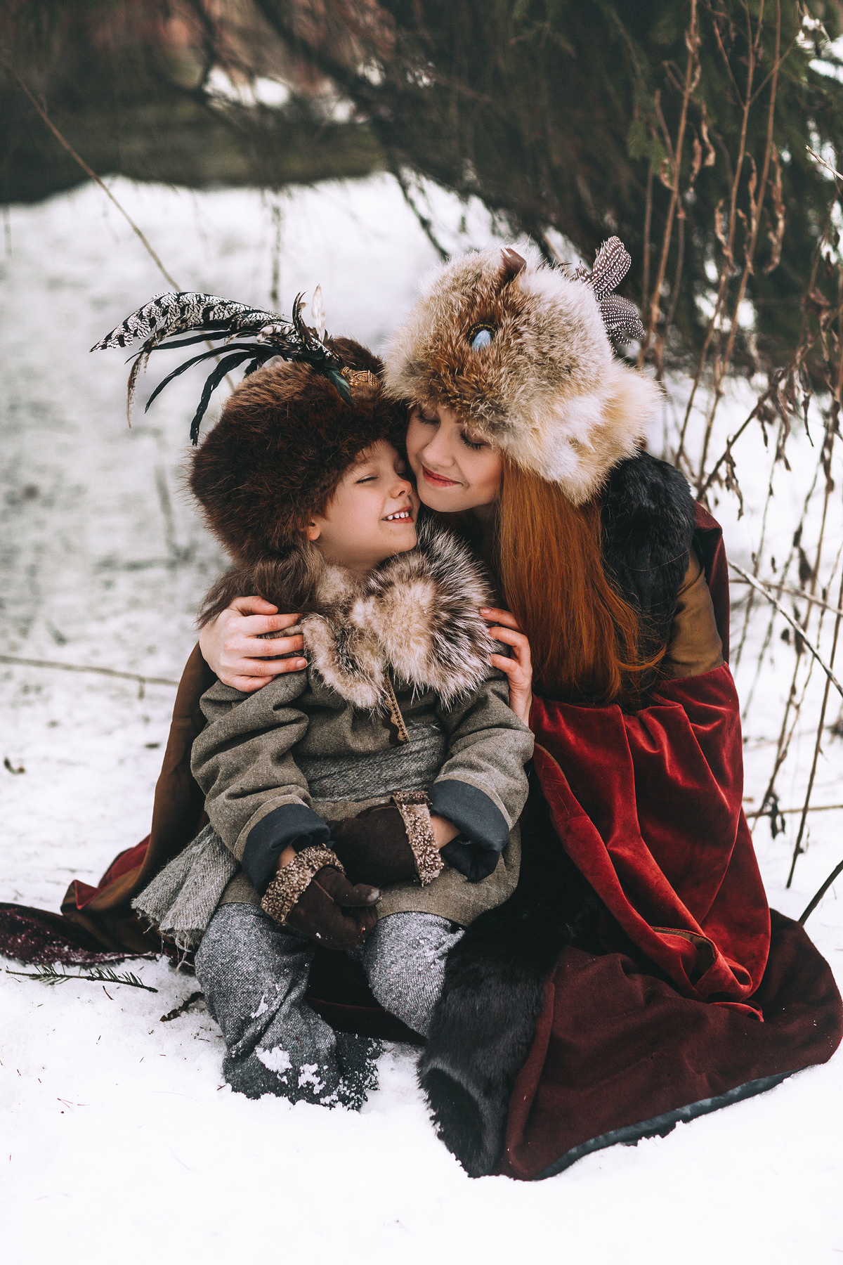 РУССКО-НАРОДНЫЕ МОТИВЫ. Портретный фотограф Микаэлла Сперанская