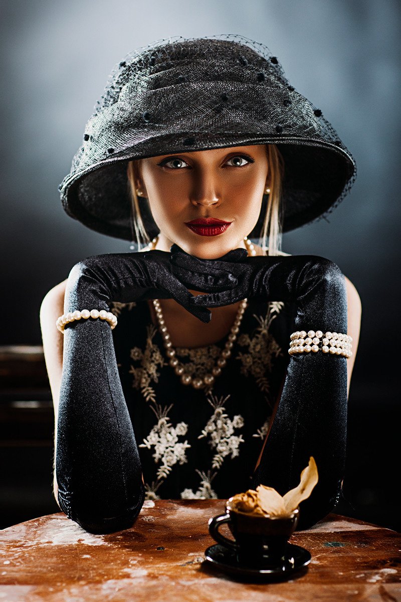 СТУДИЙНАЯ СЪЁМКА. Портретный фотограф Микаэлла Сперанская
